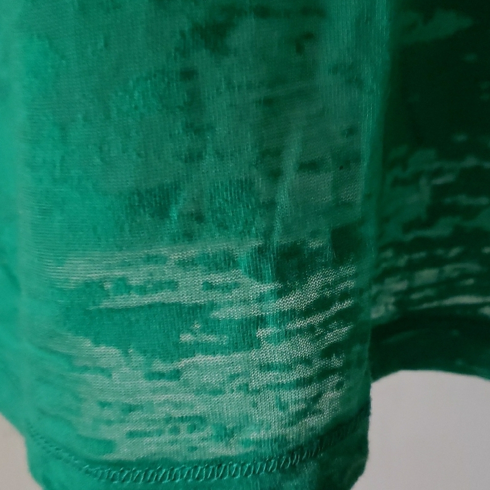 Green burnout top by Calvin Klein - Picture 4 of 5
